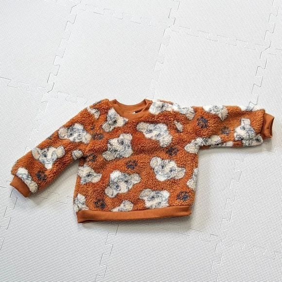 Disney Lion King Infant 18M Sherpa Sweater With Simba - Picture 1 of 5